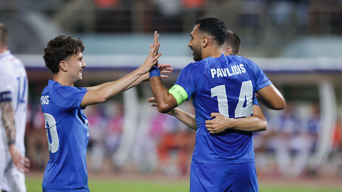 Ελλάδα - Σλοβακία 4-1: Εδραιώνει τη νίκη ο Δουβίκας (Β' ημίχρονο), Live η φιλική αναμέτρηση στο Παγκρήτιο - Δείτε τα γκολ