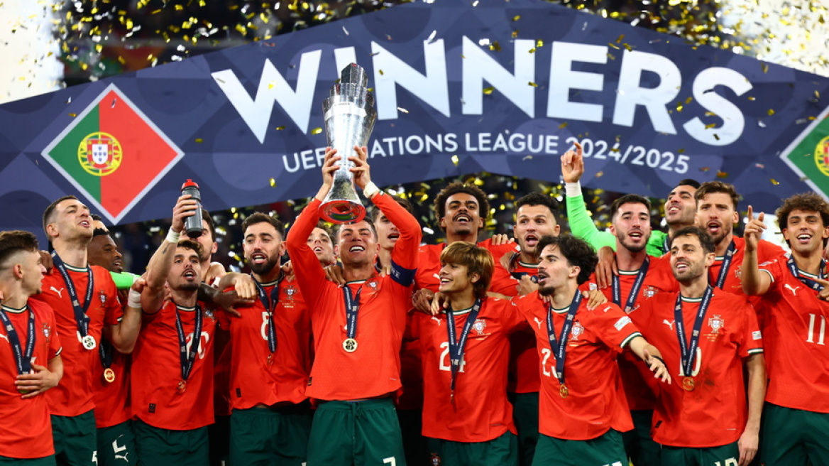 Πρωταθλήτρια στο Nations League η Πορτογαλία του Κριστιάνο Ρονάλντο, 5-3 στα πέναλτι την Ισπανία - Δείτε γκολ 