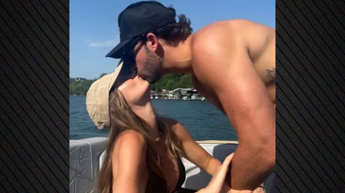 Η Αμαλία Κωστοπούλου δημοσίευσε φωτογραφία με τον σύντροφό της σε σκάφος