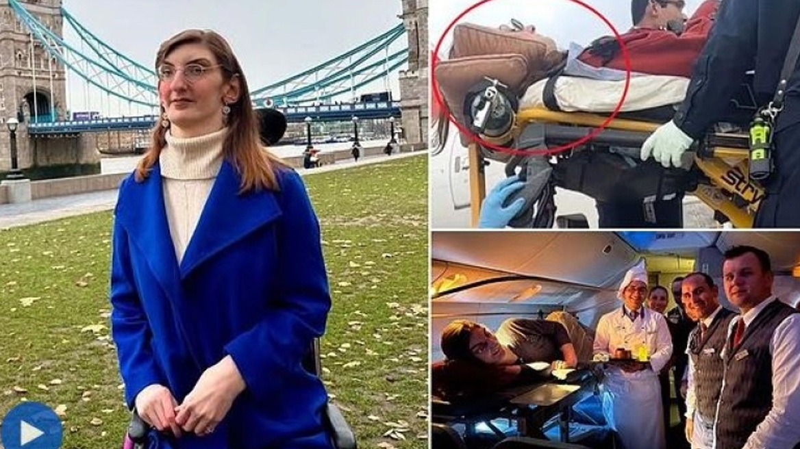 Η ψηλότερη γυναίκα του κόσμου πληρώνει 6 θέσεις αεροπλάνου για να ταξιδέψει