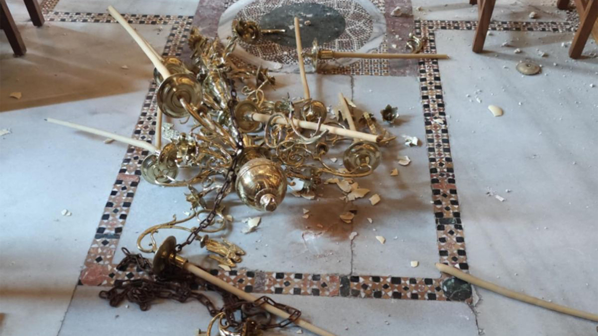 Στις Μονές Ξενοφώντος, Δοχειαρίου και Σίμωνος Πέτρας προκάλεσε ζημιές ο σεισμός των 5,3 Ρίχτερ στο Άγιο Όρος - Δείτε φωτογραφίες