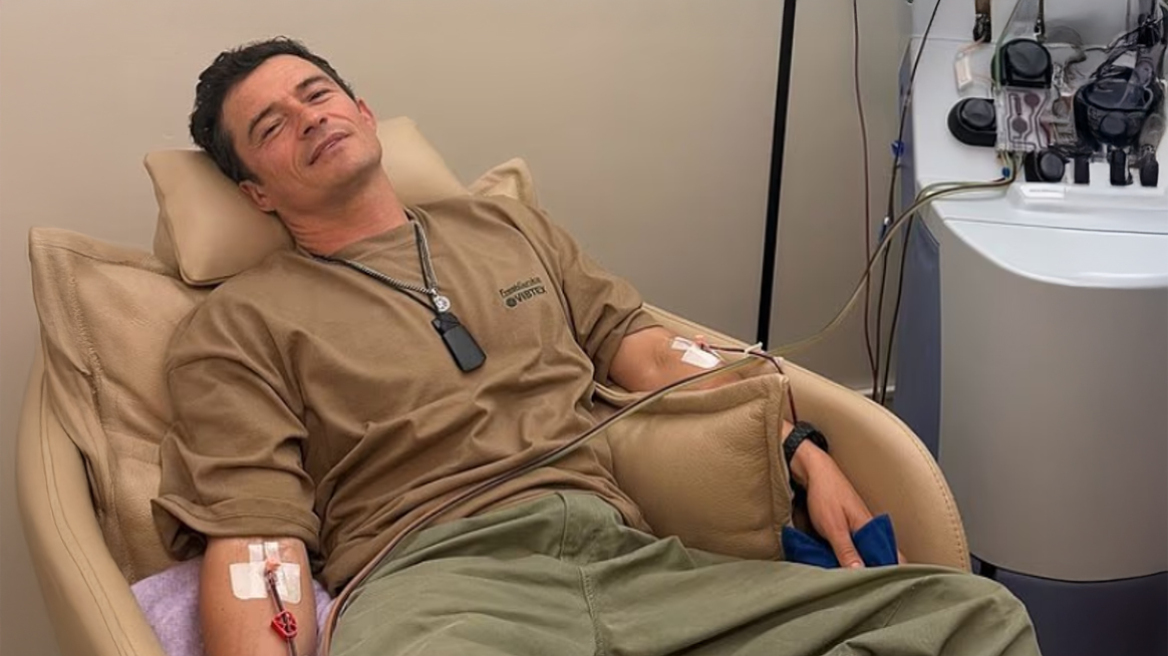 O Ορλάντο Μπλουμ έδωσε 11.800 ευρώ για να «αφαιρέσει» τα μικροπλαστικά και τις τοξικές ουσίες από το αίμα του - Γιατί αντιδρούν οι επιστήμονες
