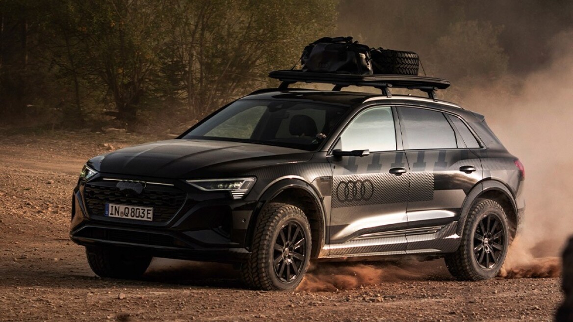 Εθεάθη το Audi Q8 e-tron Edition Dakar