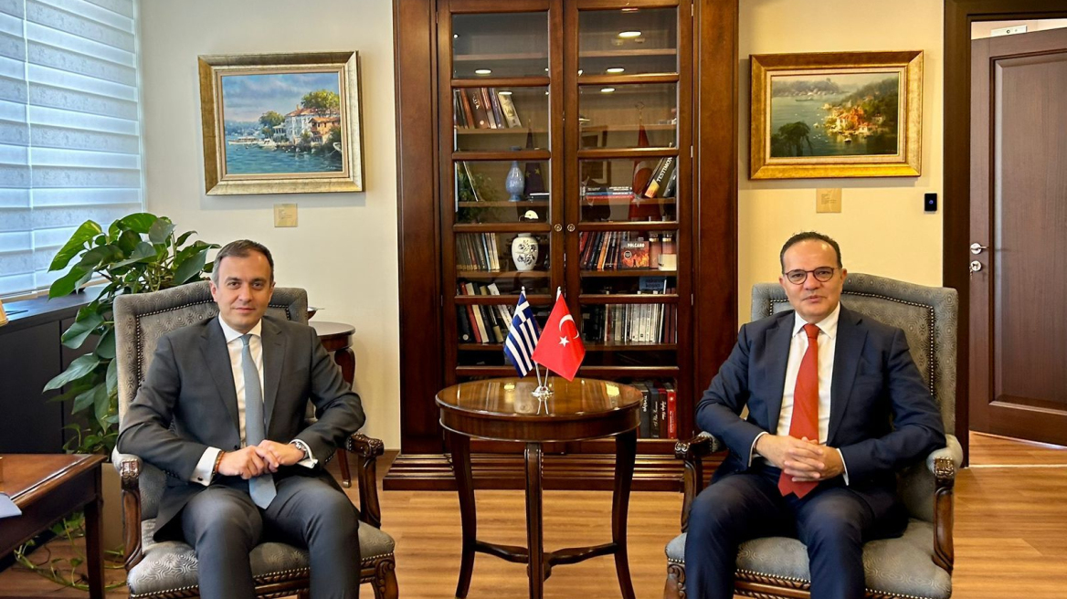 Στην Άγκυρα για τη Θετική Ατζέντα ο Τάσος Χατζηβασιλείου - Συναντήθηκε με τον Μποζάι, τι συζήτησαν
