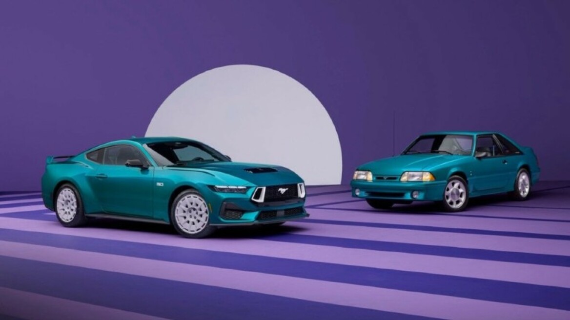 Αυτή η Ford Mustang θυμίζει άλλες εποχές...
