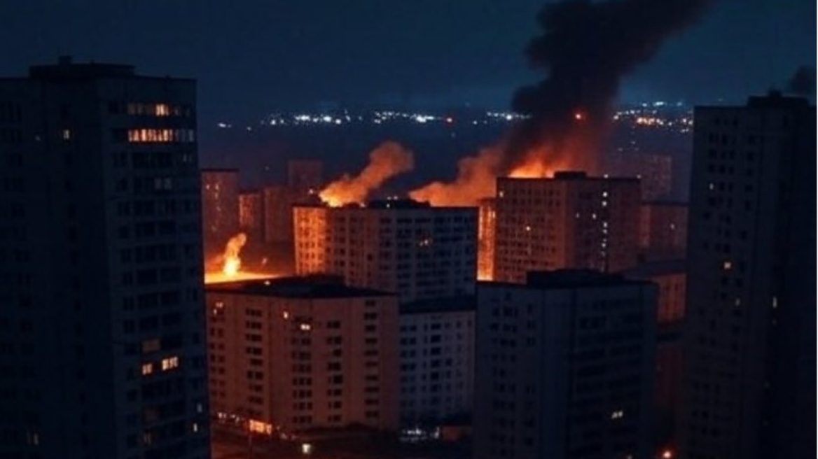Τουλάχιστον 11 τραυματίες σε αεροπορική επιδρομή της Ρωσίας στο Κίεβο 