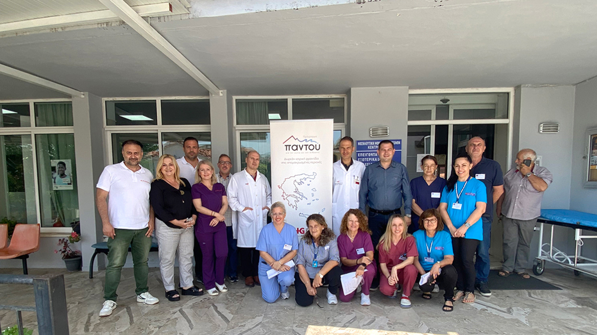 Θερμή υποδοχή των κατοίκων Κρεστένων στο ΜΕΤΡΟΠΟΛΙΤΑΝ HOSPITAL και το πρόγραμμα "ΠΑΝΤΟΥ"