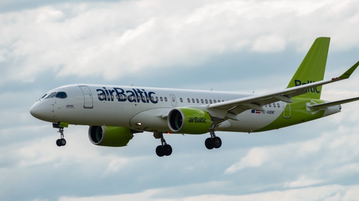 Αεροσκάφος της Air Baltic έκανε αναγκαστική προσγείωση στο Ελ. Βενιζέλος αμέσως μετά την απογείωσή του