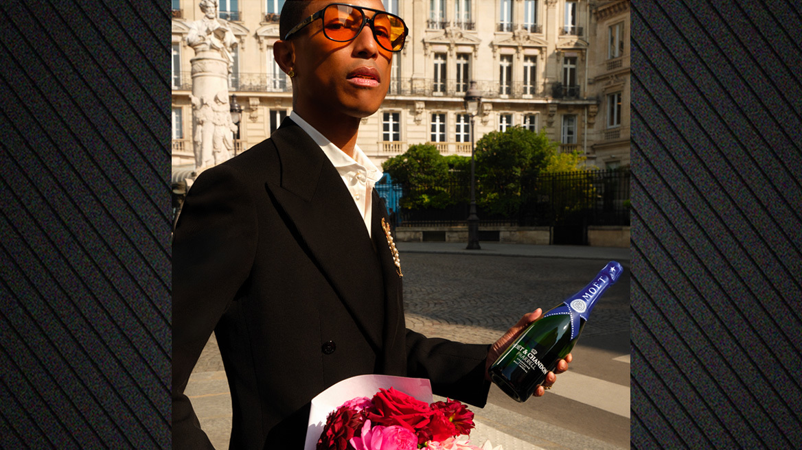 Γιόρτασε τα γενέθλιά σου με μια Moët & Chandon Pharrell Williams Limited Edition