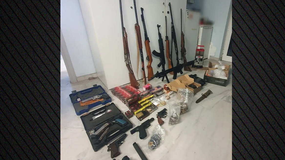 Συνελήφθησαν δύο άτομα με «οπλοστάσιο» στον Αποκορώνα Χανίων