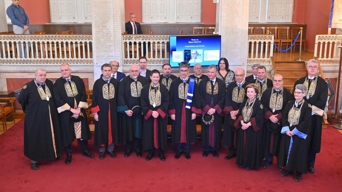 Επίτιμος Διδάκτορας της Ιατρικής Σχολής του Πανεπιστημίου Αθηνών ο Πρωθυπουργός της Σερβίας και καθηγητής Ενδοκρινολογίας, Djuro Macut
