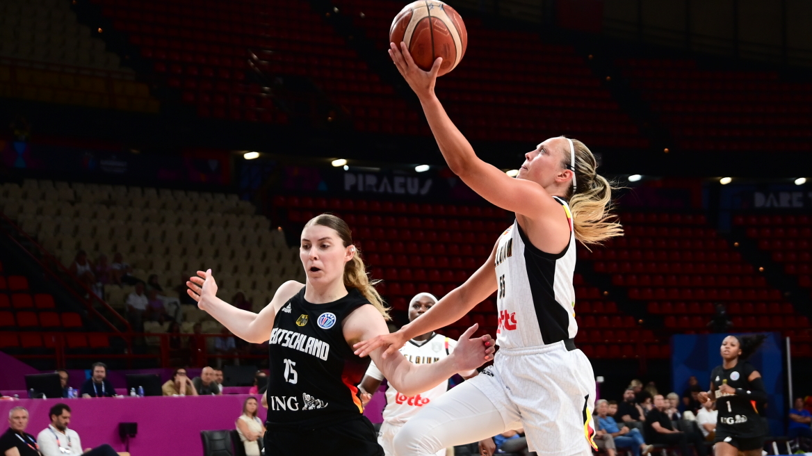 Eurobasket Γυναικών: Στην τετράδα το Βέλγιο, 83-59 την Γερμανία - Βίντεο 