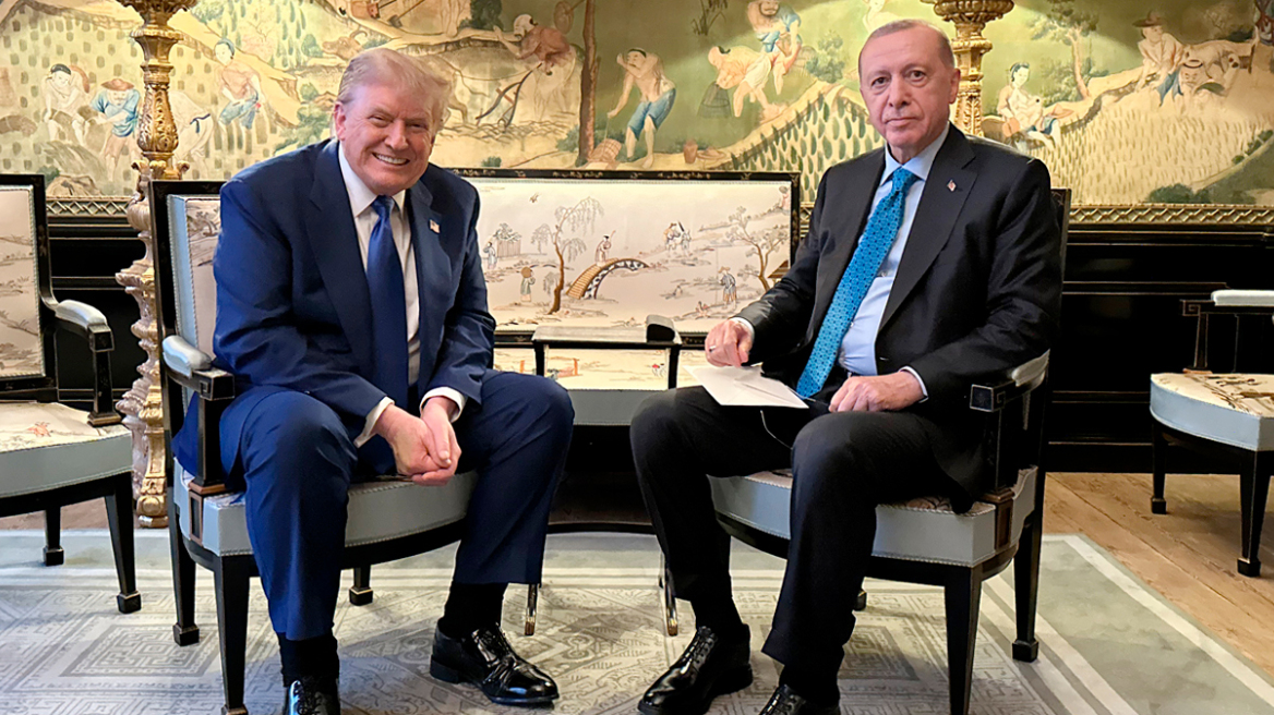 Τραμπ και Ερντογάν συναντήθηκαν στη Χάγη - Συζήτησαν για συμφωνίες 100 δισ. δολαρίων