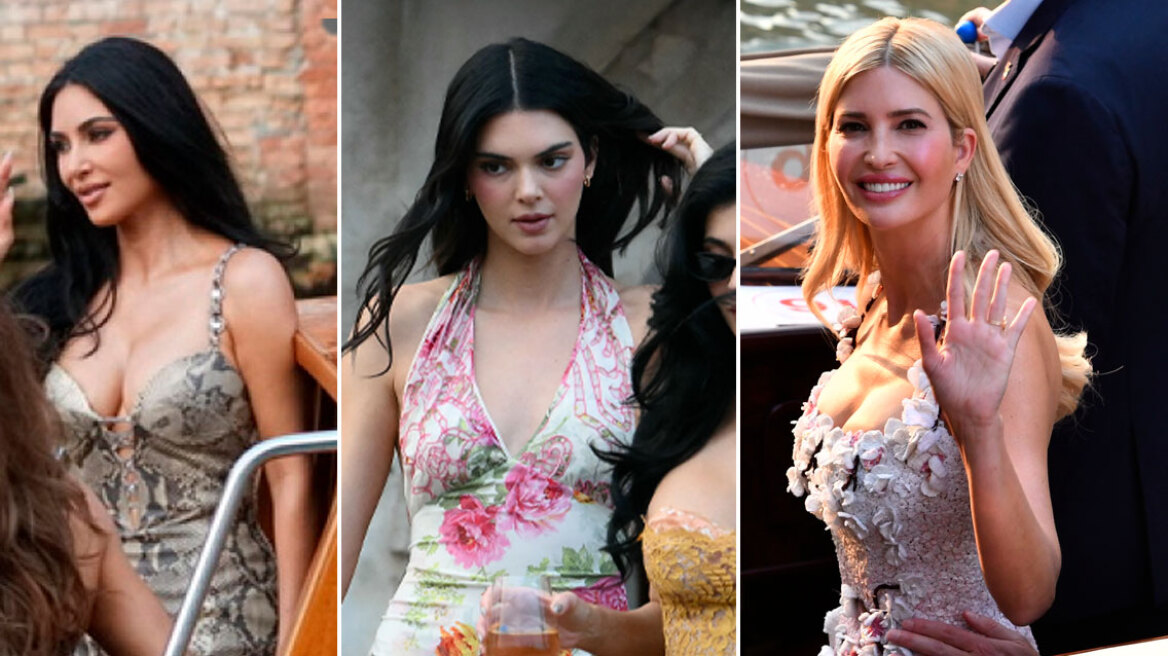 Το θεόστενο φόρεμα της Κιμ Καρντάσιαν, η «ρομαντική» Κένταλ Τζένερ και η υπερπαραγωγή Ιβάνκα - Οι εμφανίσεις που γοήτευσαν στη Βενετία

