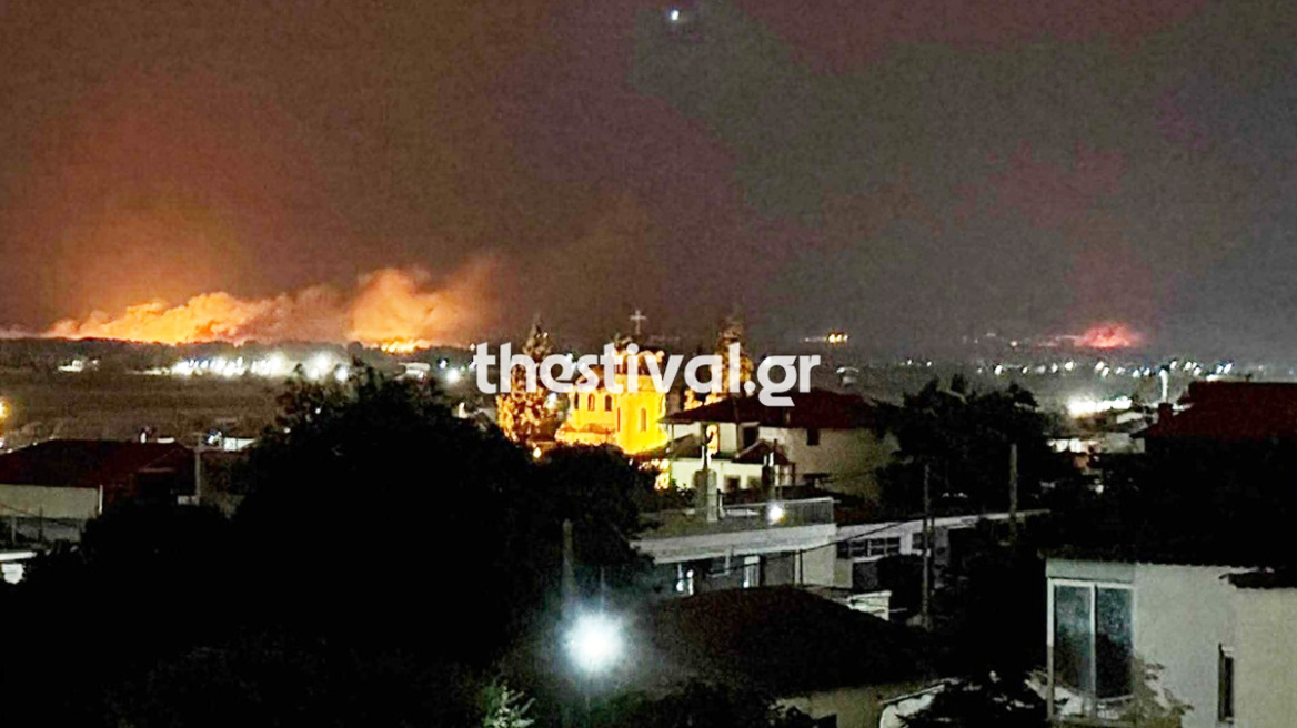 Χωρίς ενεργό μέτωπο οι φωτιές που ξέσπασαν χθες σε Ευαγγελισμό και Λουτρά Λαγκαδά - Υπό έλεγχο η πυρκαγιά στους Νέους Επιβάτες