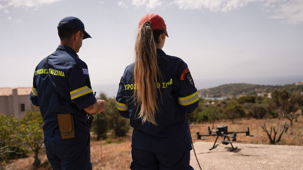 Φωτιά: Ο χάρτης πρόβλεψης κινδύνου πυρκαγιάς σήμερα 8 Ιουλίου