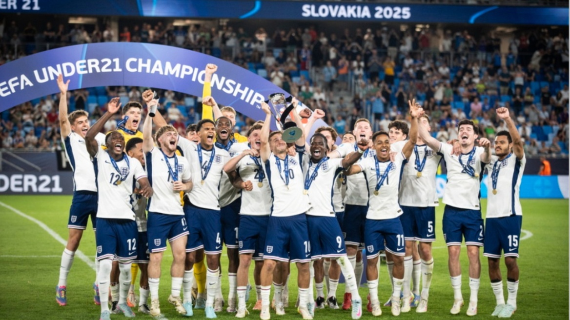 EURO Κ21: Πρωταθλήτρια back to back η Αγγλία, 3-2 στην παράταση τη Γερμανία - Δείτε τα γκολ και την απονομή