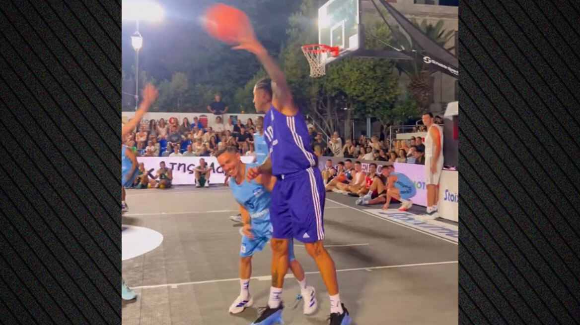 Βίντεο: Όταν ο Πετρούνιας προσπάθησε να παίξει «ένας προς έναν» τον Πρίντεζη στη Σύρο - Το νησί αποκτά κλειστό γήπεδο μπάσκετ, ανακοίνωσε ο Βρούτσης
