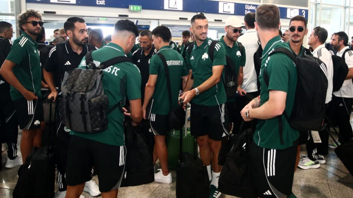 Παναθηναϊκός: «Πέταξε» η αποστολή για την Αυστρία
