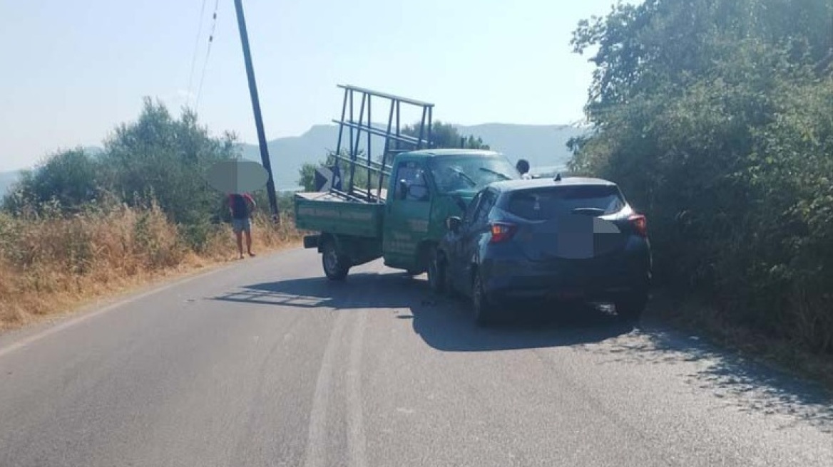 Βόνιτσα: Τραυματίστηκε βρέφος 8 μηνών σε μετωπική ΙΧ με φορτηγό