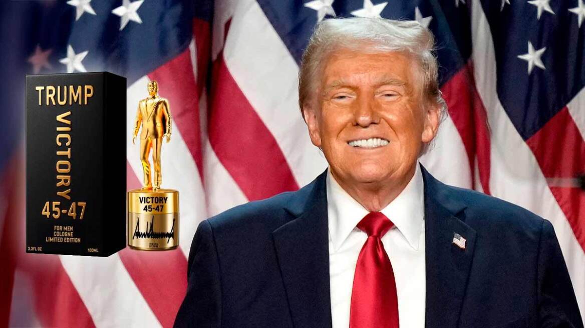 Ο Τραμπ κυκλοφόρησε νέο άρωμα για άνδρες «που ηγούνται» και γυναίκες «με αυτοπεποίθηση»