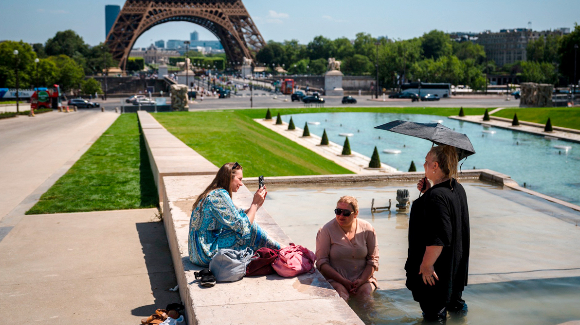 Πρωτοφανής ζέστη στη Γαλλία, ο δεύτερος θερμότερος Ιούνιος όλων των εποχών