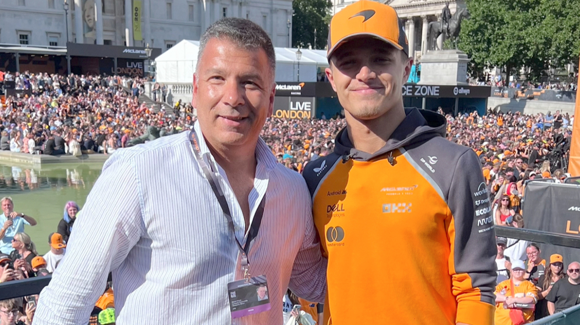 Λάντο Νόρις στο protothema.gr: Λατρεύω την Ελλάδα και το ελληνικό φαγητό – Ξετρελάθηκα με την Κεφαλονιά