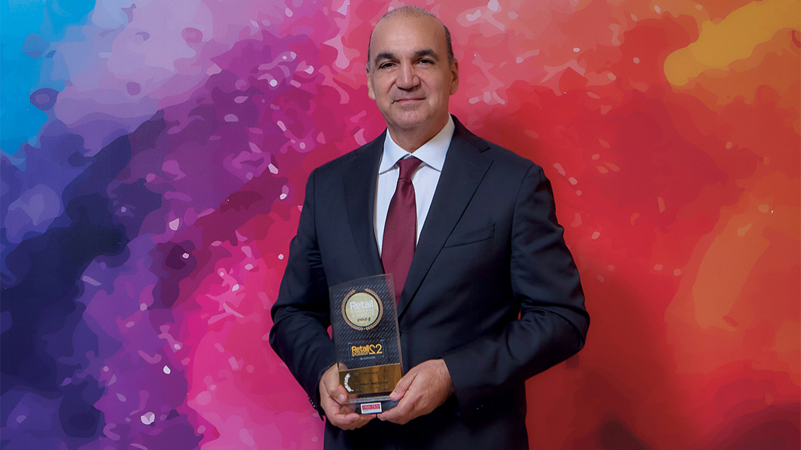 Κορυφαία διάκριση του Γιάννη Μασούτη ως Retail Manager of the Year