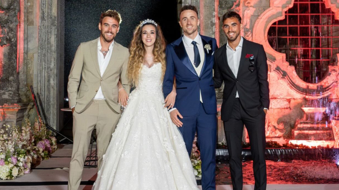 Ντιόγκο Ζότα: Ο Αντρέ Όρτα του Ολυμπιακού ήταν στον γάμο του αδικοχαμένου άσου της Λίβερπουλ - Φωτογραφία 