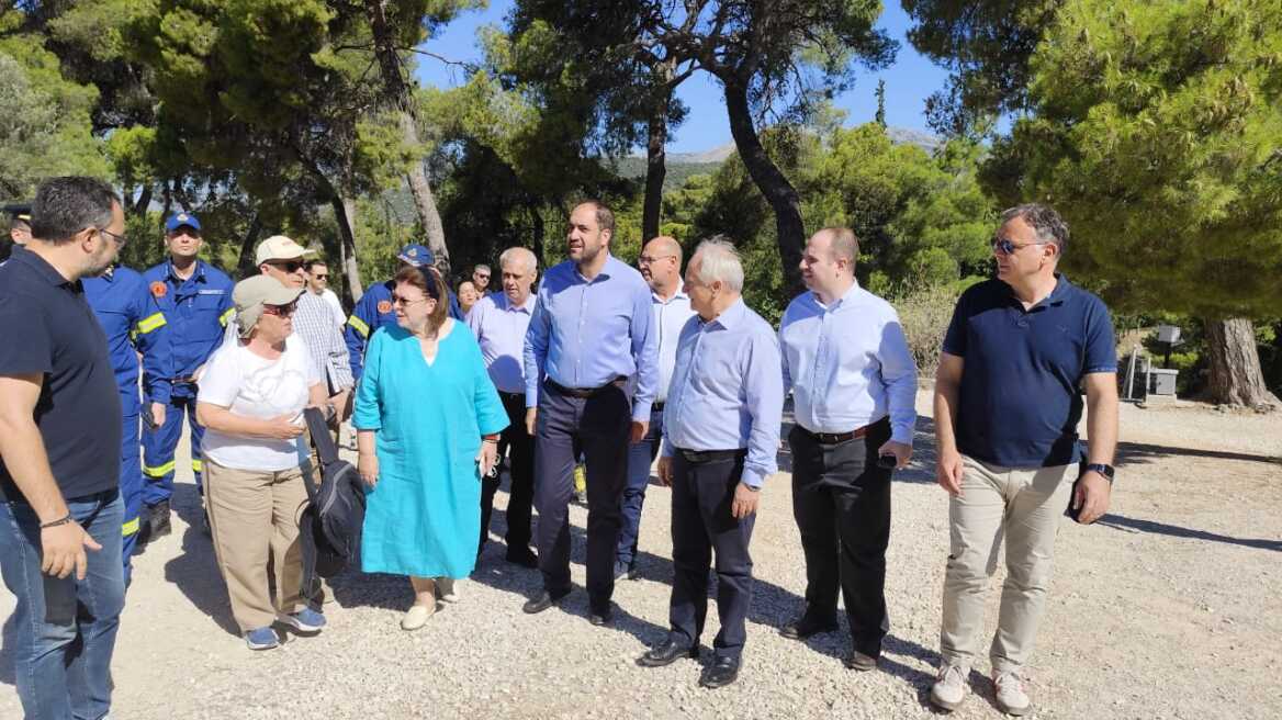 Άσκηση ετοιμότητας για την αντιμετώπιση πυρκαγιάς στο Αρχαίο Θέατρο Επιδαύρου - Δείτε εικόνες
