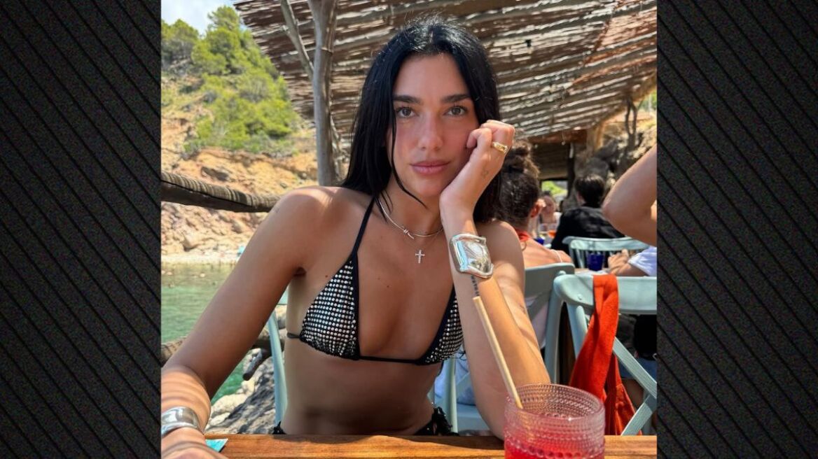 Η Ντούα Λίπα ανέβασε φωτογραφίες από τις διακοπές της στην Ισπανία 
