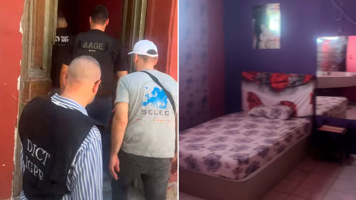 Έφοδος της ΕΛΑΣ σε οίκους ανοχής στην Αθήνα - Συνέλαβαν μαστροπούς που εκμεταλλευόντουσαν Μολδαβές
