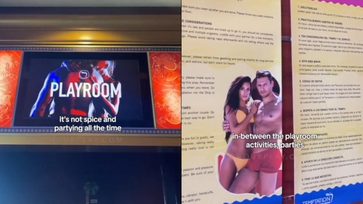 Μέσα στις Swingers κρουαζιέρες των 6.700 επιβατών: Οι κρυφοί κανόνες και η αλήθεια