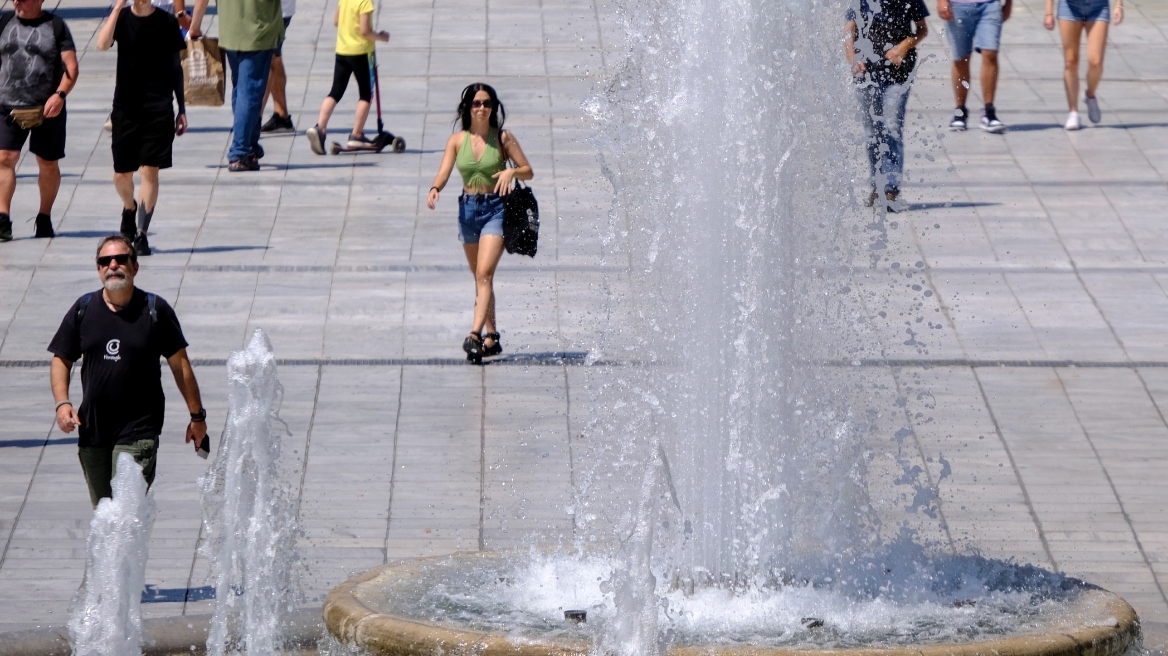 Η Τετάρτη η πιο δύσκολη μέρα του καύσωνα για την Αττική - Βράδια με θερμοκρασίες 27-28 βαθμών στην Αθήνα