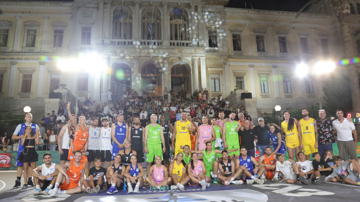 168 ομάδες πήραν μέρος στο Stoiximan AegeanBall Festival στη Σύρο