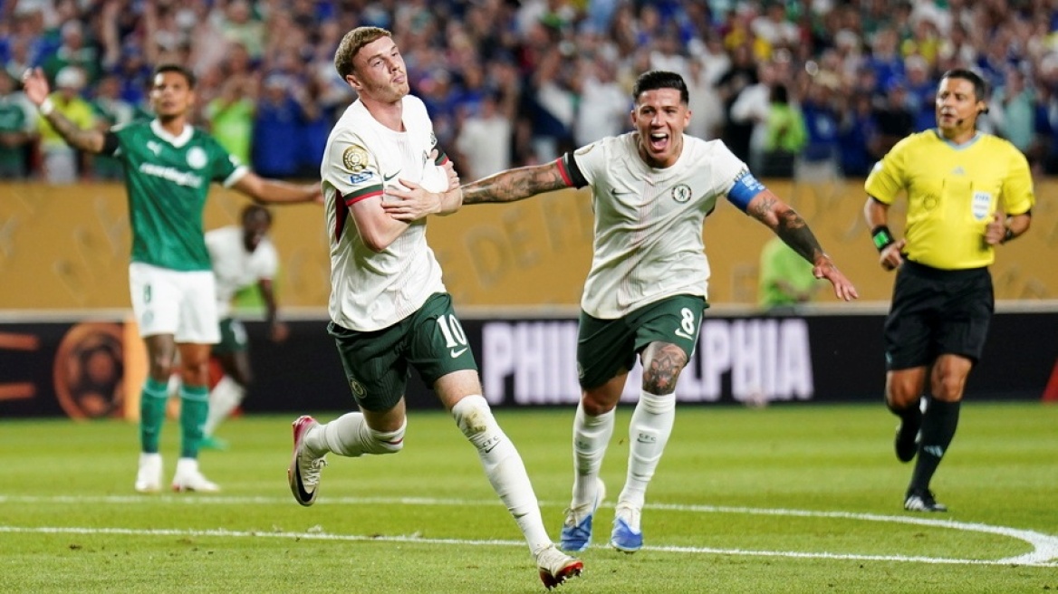 Παγκόσμιο Συλλόγων: Η Τσέλσι λύγισε 2-1 την Παλμέιρας και έφυγε για τα ημιτελικά - Δείτε τα γκολ
