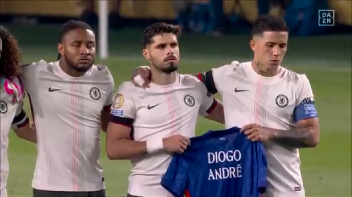 Πέδρο Νέτο και Τσέλσι τίμησαν τη μνήμη του Ντιόγκο Ζότα στο Παγκόσμιο Κύπελλο Συλλόγων
