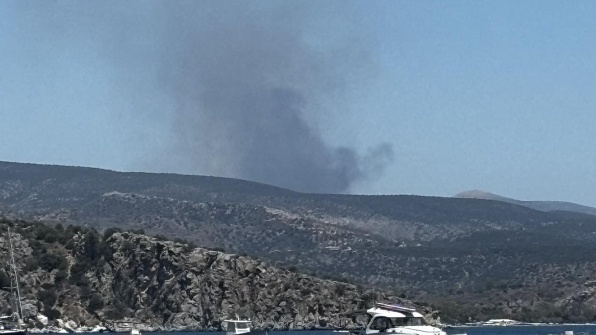 Φωτιά τώρα στην Αργολίδα - Σε δασική έκταση στην περιοχή Κοκκινάδες