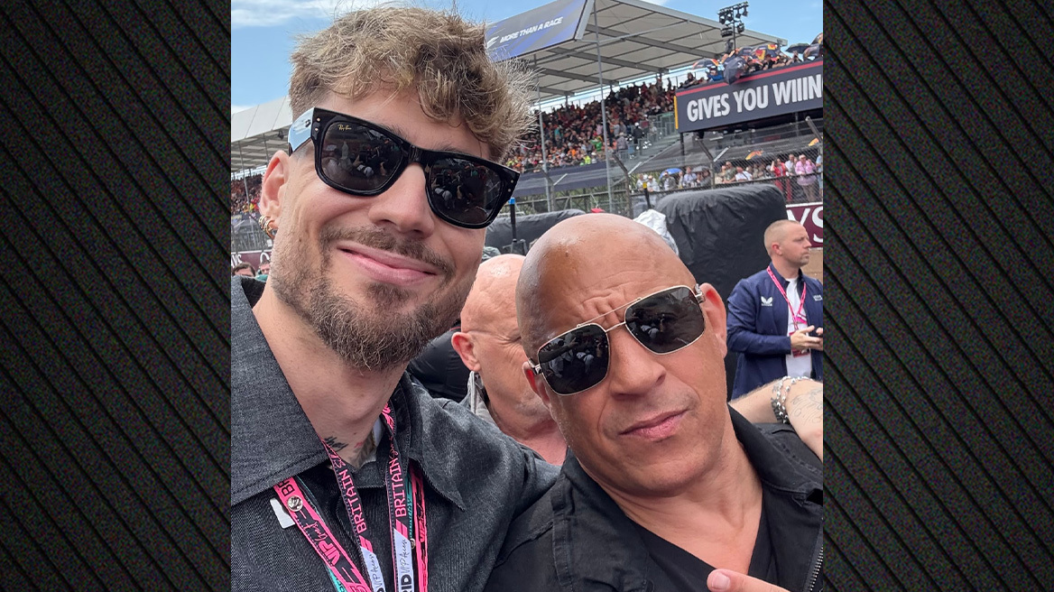 Χουάντσο Ερνανγκόμεθ: Ο... Μπο Κρουζ συνάντησε τον Βιν Ντίζελ στο grand prix του Σίλβερστον - Φωτογραφίες 