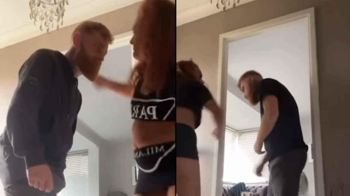 Live εκδίκηση: Τον έπιασε με την κολλητή της στον καναπέ τον έδειρε άγρια και το βιντεοσκόπησε