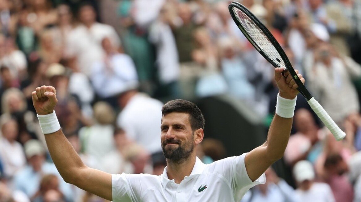 Wimbledon: Για 16η φορά στα προημιτελικά ο Τζόκοβιτς - Επικράτησε 3-1 σετ του Ντε Μινόρ - Βίντεο