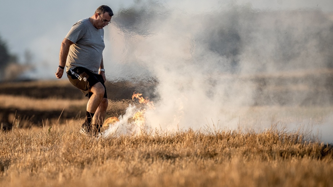 Αύξηση της ευφλεκτότητας της νεκρής βλάστησης λόγω καύσωνα, ακραίος πυρομετεωρολογικός κίνδυνος την Τετάρτη - Ανάλυση της ομάδας FLAME