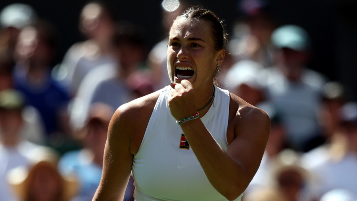 Wimbledon: Με ανατροπή για 3η φορά σε ημιτελικό η Σαμπαλένκα - Βίντεο 