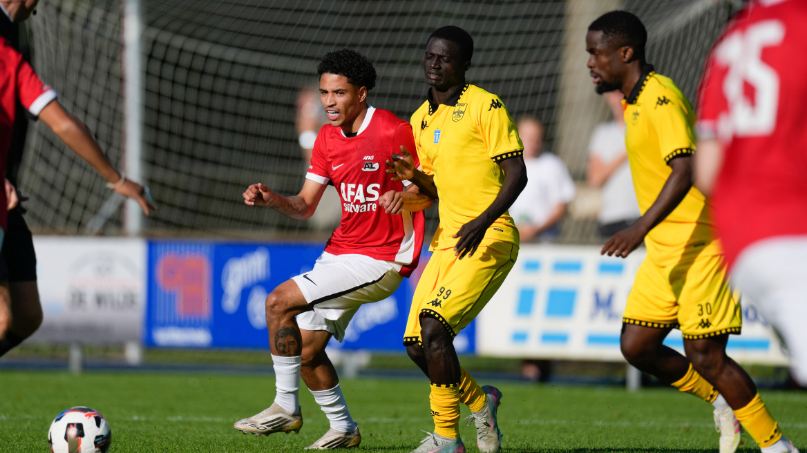 Άρης - Άλκμααρ 2-3: Τρίτη ήττα για τους κίτρινους σε ισάριθμα ματς στην Ολλανδία - Δείτε τα γκολ