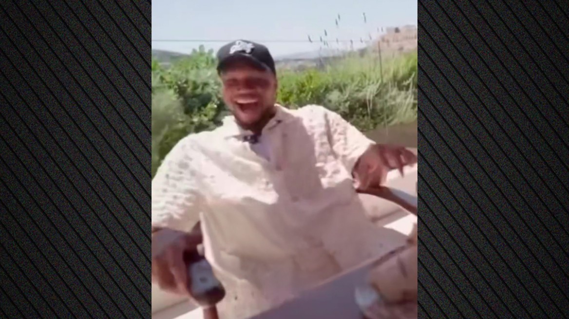 Γιάννης Αντετοκούνμπο: Έσπασε καρέκλα από τα γέλια με τον IShowSpeed - Το κάρφωμα που τον εξέπληξε