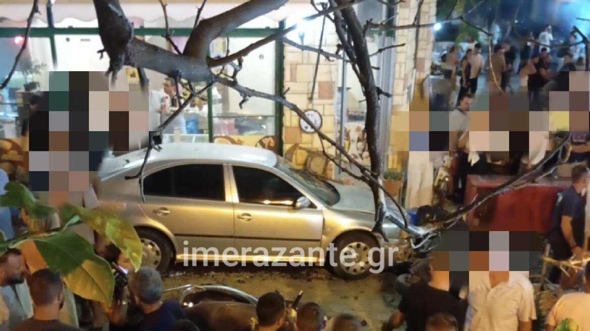 Ζάκυνθος: Ανεξέλεγκτο αυτοκίνητο παραλίγο να παρασύρει κόσμο στο πανηγύρι της Αγίας Μαύρας
