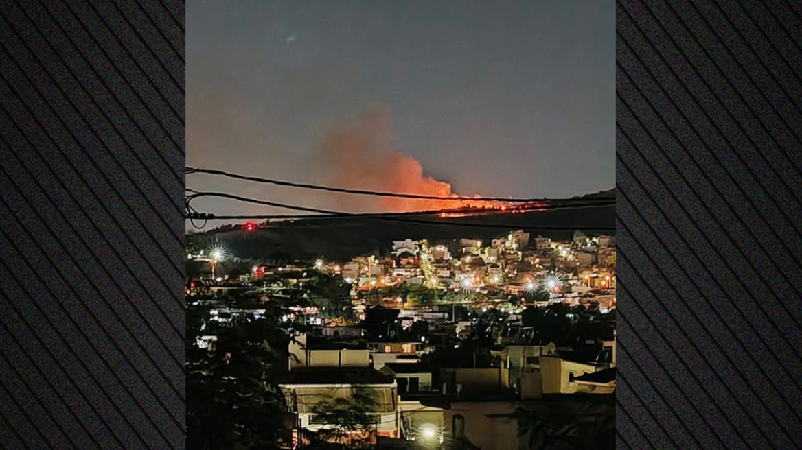 Οριοθετήθηκε η φωτιά στο Ποικίλο Όρος στο Καματερό