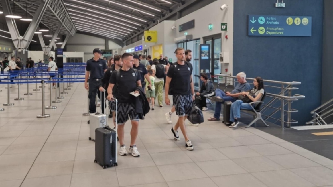 ΠΑΟΚ: «Πέταξε» για Ολλανδία - Δεν ταξίδεψε ο Δημήτρης Πέλκας