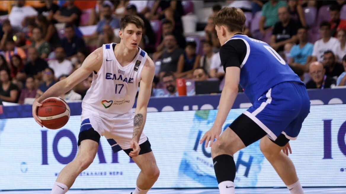 Ελλάδα - Φινλανδία 85-78: Το έκανε...θρίλερ, αλλά προκρίθηκε στους «8» του Eurobasket U20 η γαλανόλευκη - Βίντεο