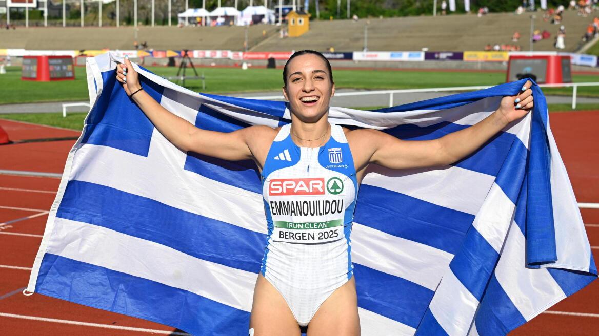 Πολυνίκη Εμμανουηλίδου: «Χάλκινη» στα 100μ. στο ευρωπαϊκό Κ23 στο Μπέργκεν 
